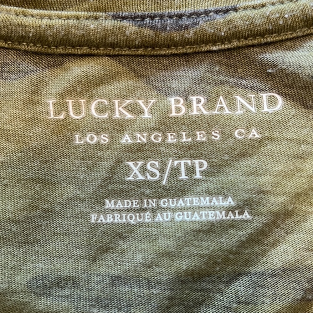 LUCKY BRAND Camo Shirt - Picture 8 of 9